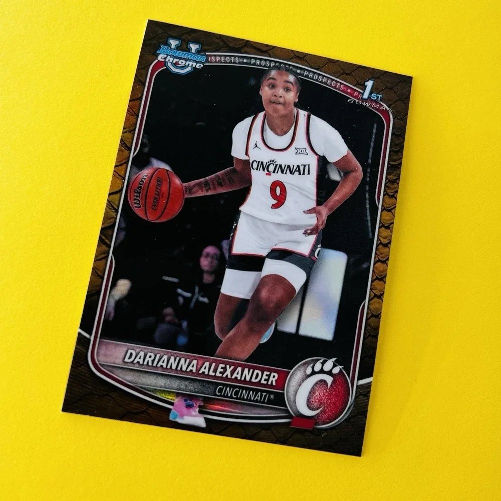 2025-26 Bowman‎ U Chrome Darianna Alexander #BCP-69 (RC) Reptilian Refractor
